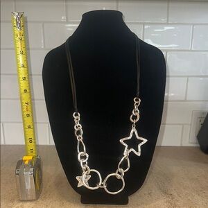 Silver Star Chain Necklace